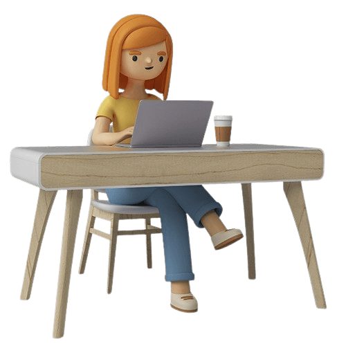 Single Desk Workspace